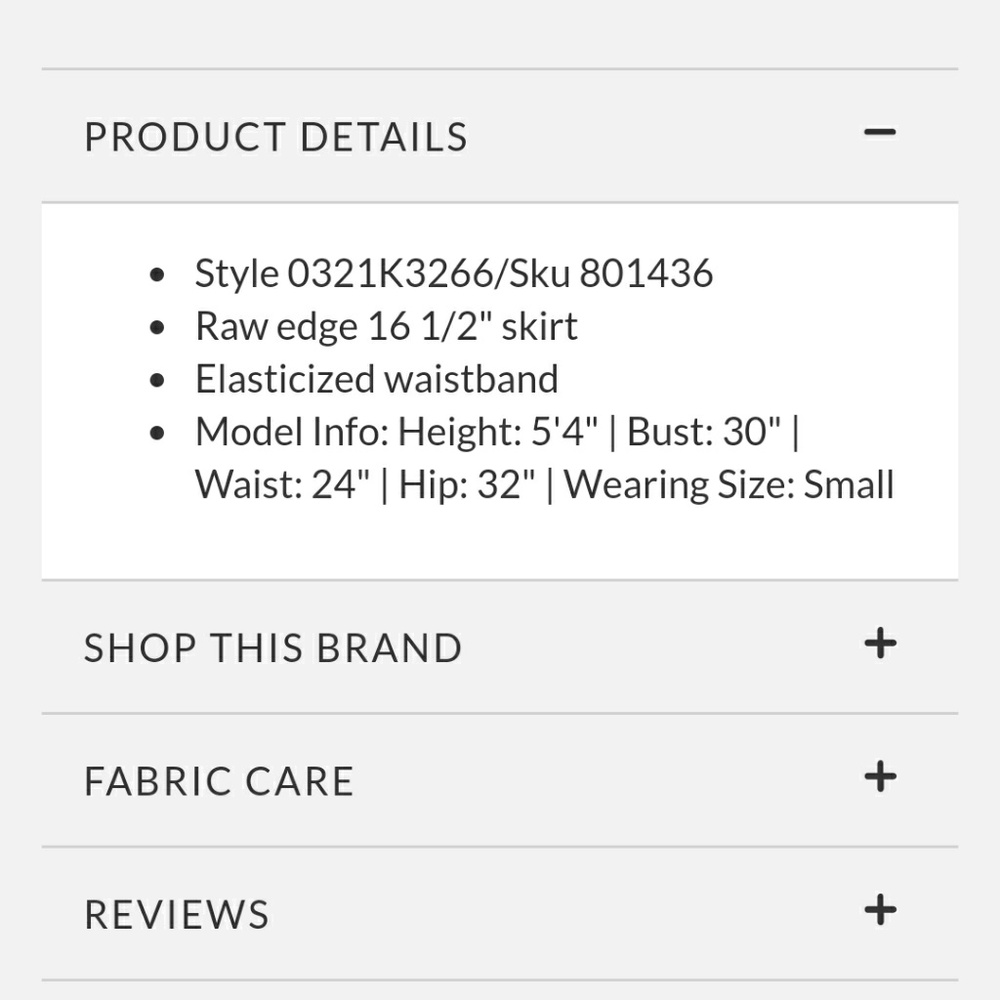 NWT Fitz+Eddi Ribbed Skirt - Picture 6 of 7